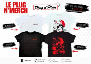 T-shirts Plug n'Play