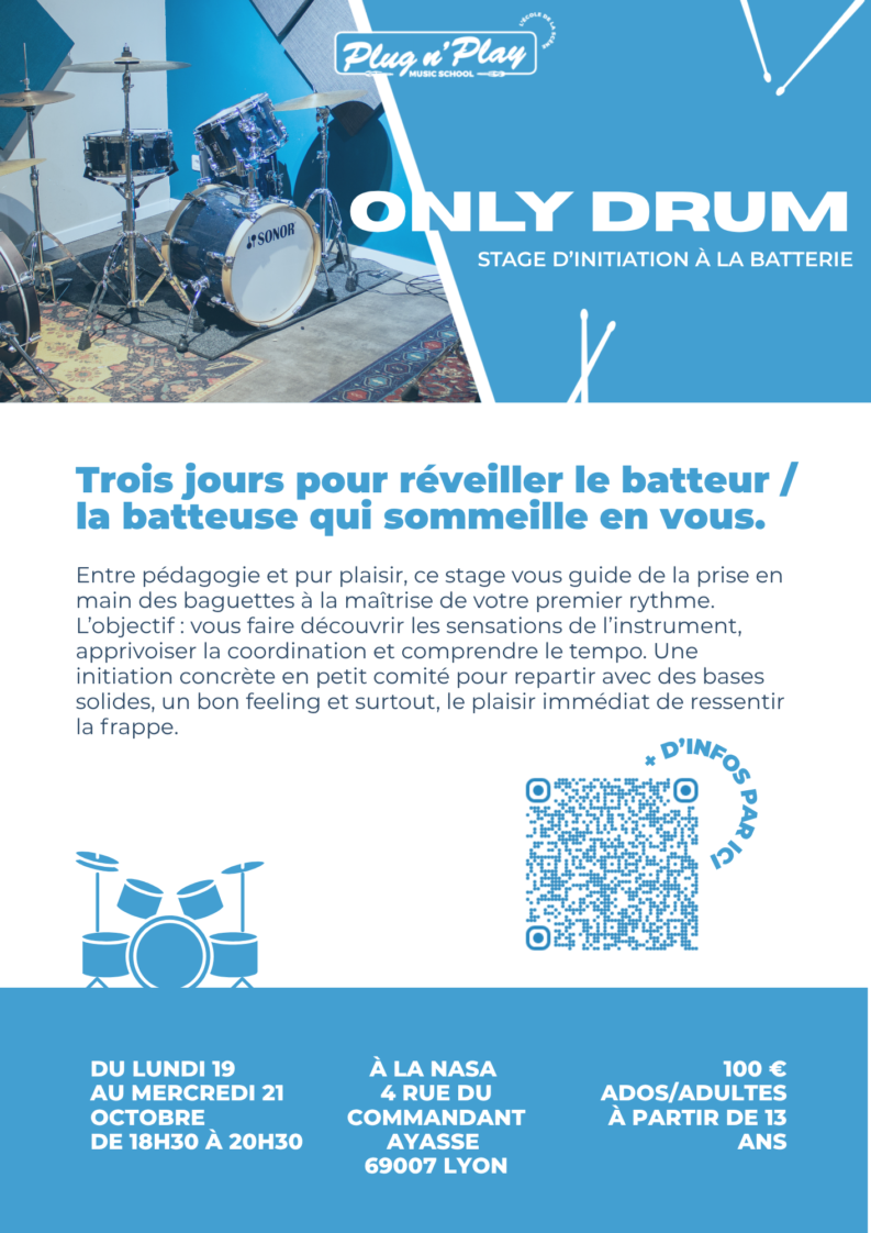 ONLY DRUM - flyers